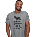 Cesky Terrier Proud Owner - Adult Unisex T-Shirt