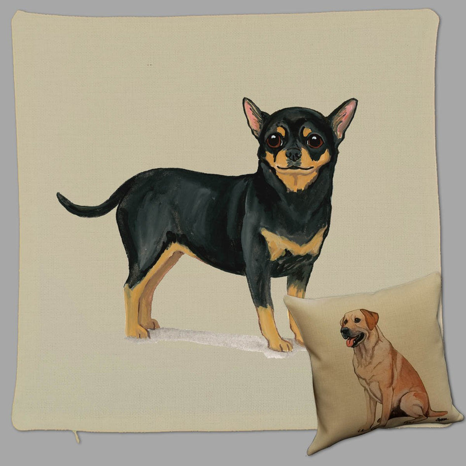 Chihuahua Pillow Cover