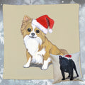 Chihuahua Santa Pillow Cover