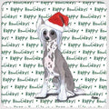 Chinese Crested "Happy Howlidays" Coaster