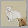 Chinese Crested Pillow Cover