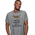 Chocolate Labrador Retriever Proud Owner - Adult Unisex T-Shirt