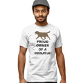 Chocolate Labrador Retriever Proud Owner - Adult Unisex T-Shirt