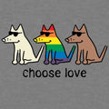 Choose Love - Ladies Plus V-Neck Tee