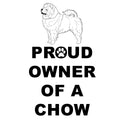 Chow Chow Proud Owner - Adult Unisex Hoodie Sweatshirt