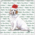 Clumber Spaniel "Happy Howlidays" Coaster