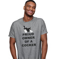 Cocker Spaniel Proud Owner - Adult Unisex T-Shirt