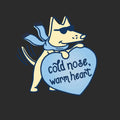 Cold Nose, Warm Heart - Classic Long-Sleeve T-Shirt