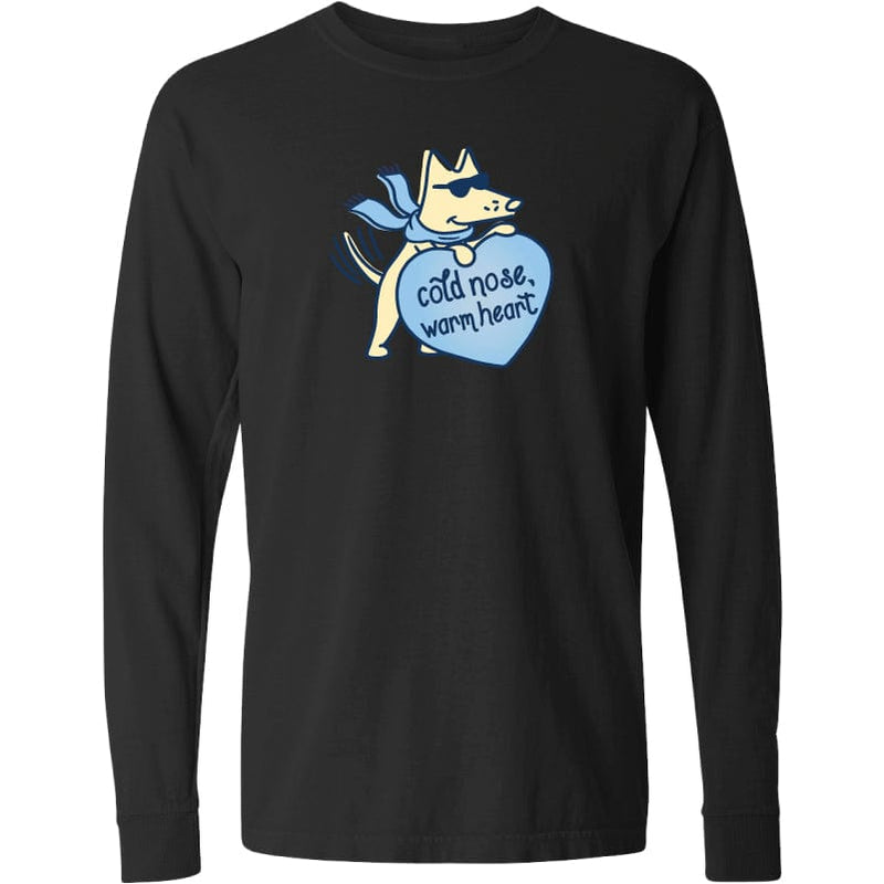 Cold Nose, Warm Heart - Classic Long-Sleeve T-Shirt