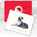 Collie, Smooth Christmas Note Cards