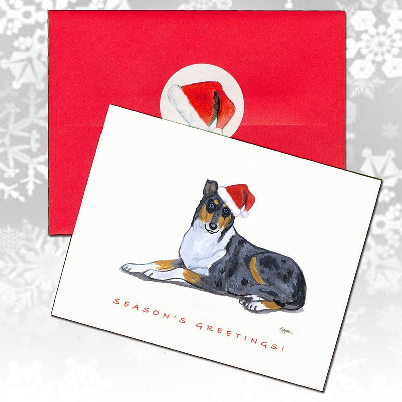 Collie, Smooth Christmas Note Cards