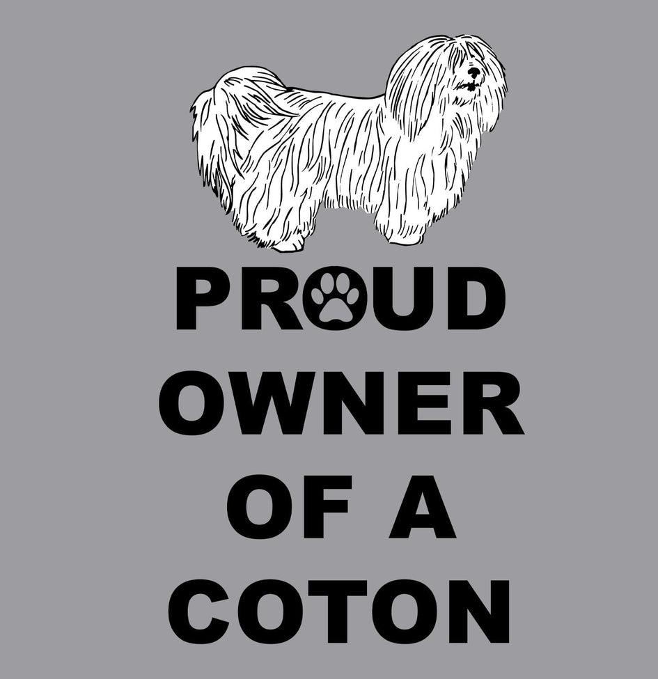 Coton de Tulear Proud Owner - Adult Unisex Crewneck Sweatshirt