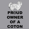 Coton de Tulear Proud Owner - Adult Unisex Hoodie Sweatshirt