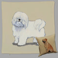 Coton de Tulear Pillow Cover