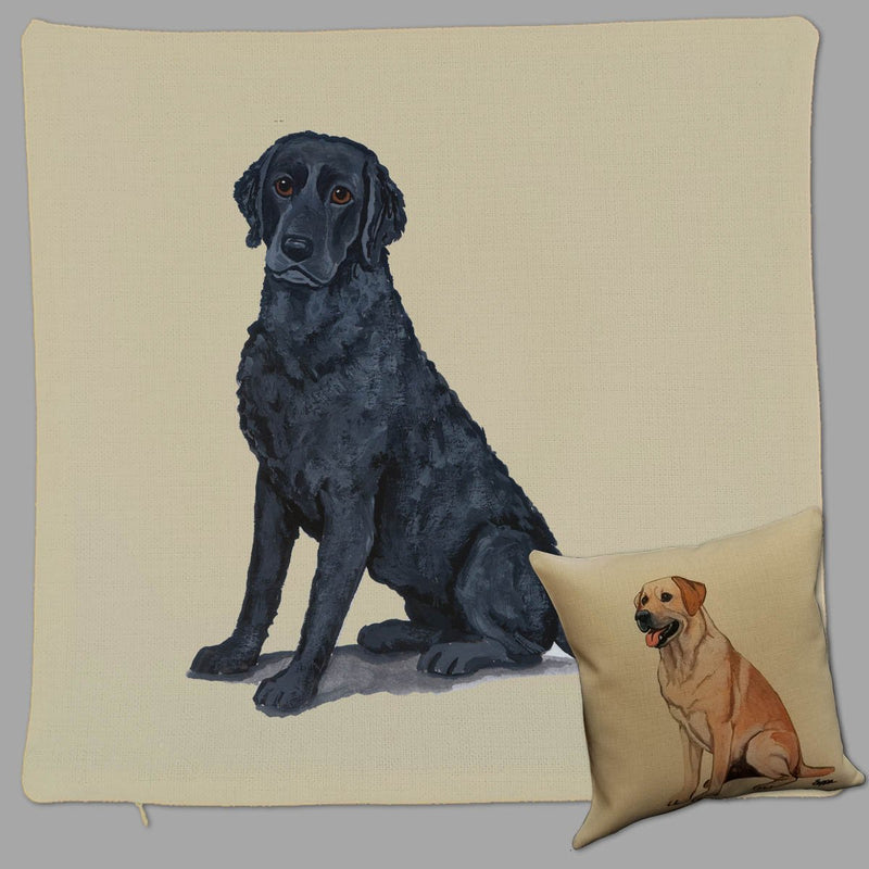 Curly-Coated Retriever Pillow Cover