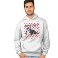 Bernese Mountain Dog Puppy Love - Adult Unisex Hoodie Sweatshirt