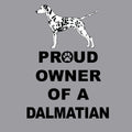 Dalmatian Proud Owner - Women's V-Neck T-Shirt