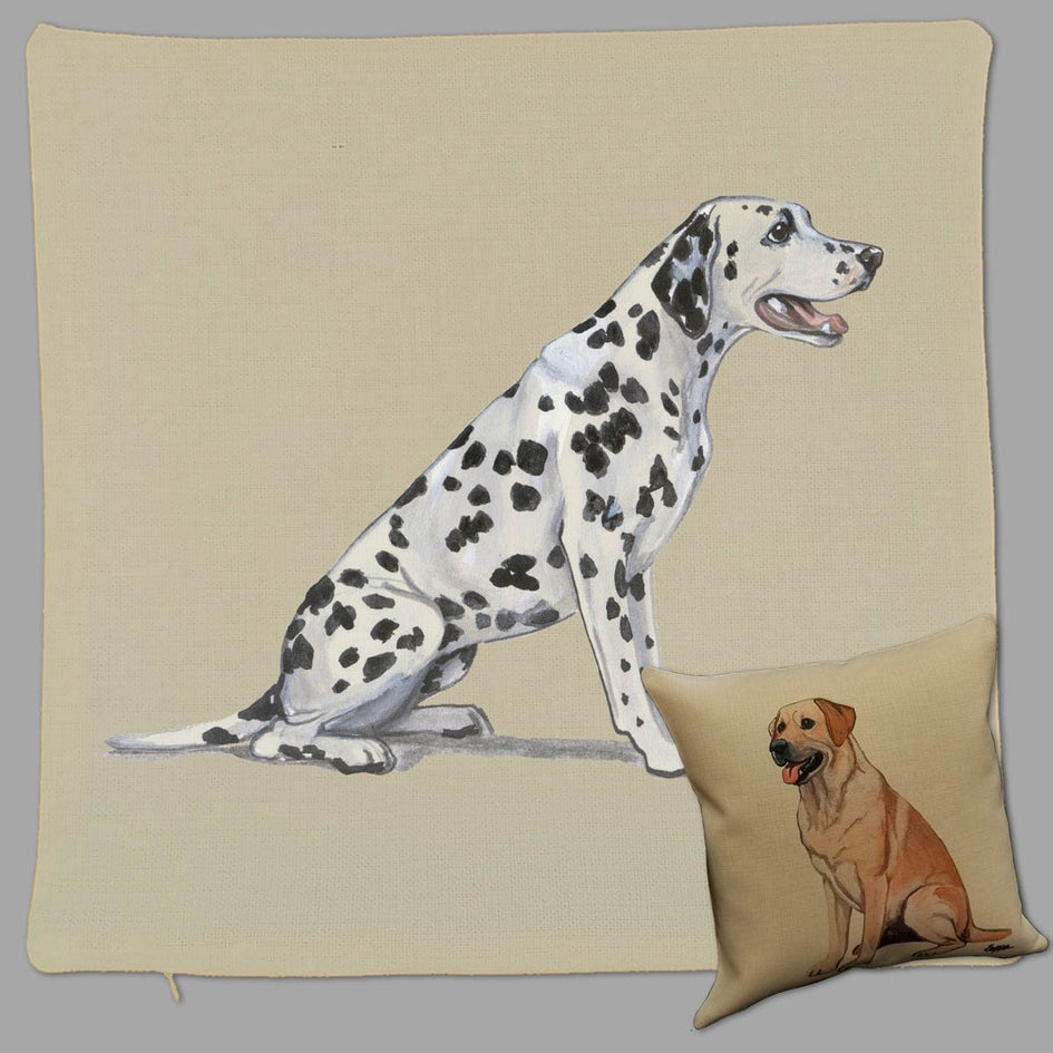 Dalmatian Pillow Cover
