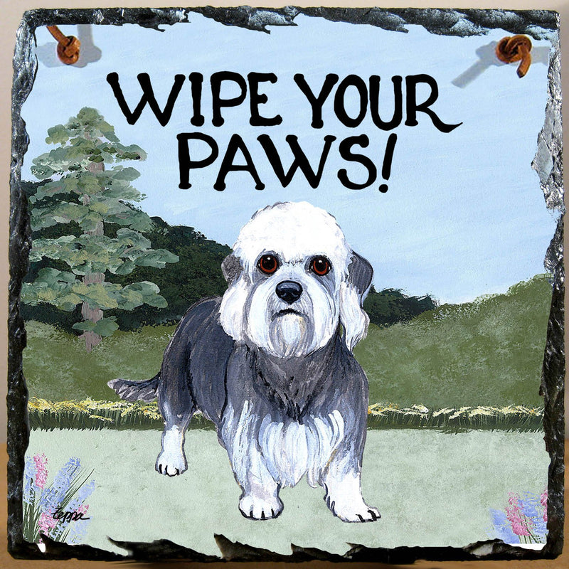Dandie Dinmont Terrier Slate Sign