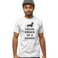 Dandie Dinmont Terrier Proud Owner - Adult Unisex T-Shirt