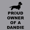 Dandie Dinmont Terrier Proud Owner - Adult Unisex Hoodie Sweatshirt