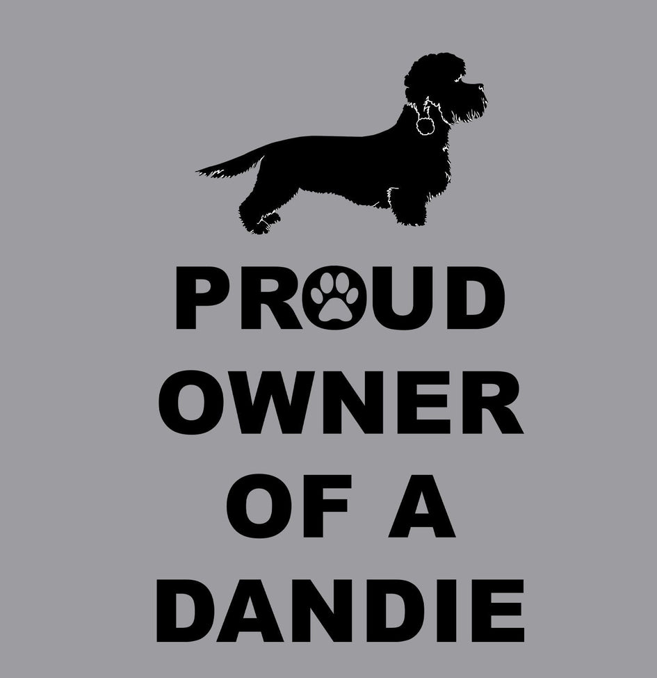 Dandie Dinmont Terrier Proud Owner - Adult Unisex Hoodie Sweatshirt