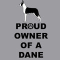 Great Dane Proud Owner - Women's V-Neck T-Shirt