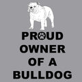 Bulldog Proud Owner - Adult Unisex Crewneck Sweatshirt