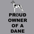 Spotted Great Dane Proud Owner - Adult Unisex Crewneck Sweatshirt