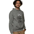 Spotted Great Dane Proud Owner - Adult Unisex Hoodie Sweatshirt