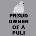 White Puli Proud Owner - Adult Unisex Crewneck Sweatshirt