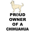 Chihuahua Proud Owner - Women's V-Neck T-Shirt