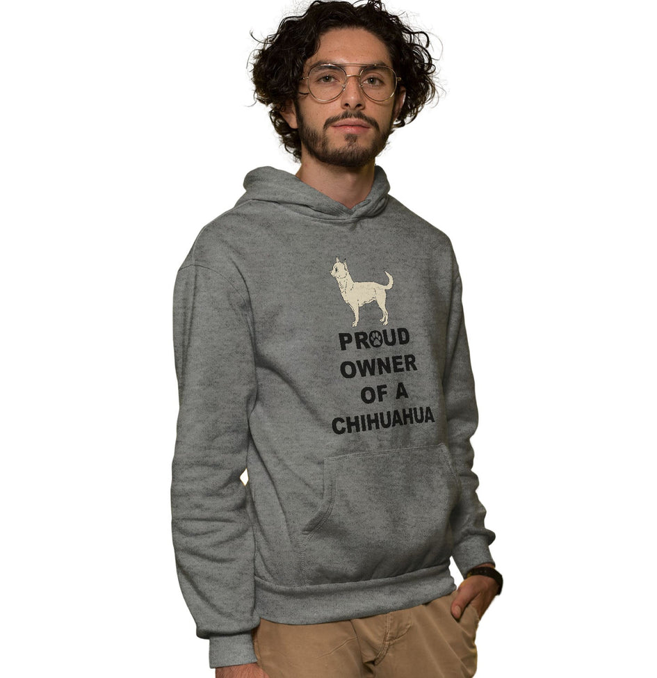 Chihuahua Proud Owner - Adult Unisex Hoodie Sweatshirt