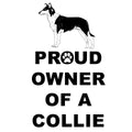 Collie Proud Owner - Adult Unisex Hoodie Sweatshirt