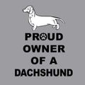 Smooth Dachshund Proud Owner - Women's V-Neck T-Shirt