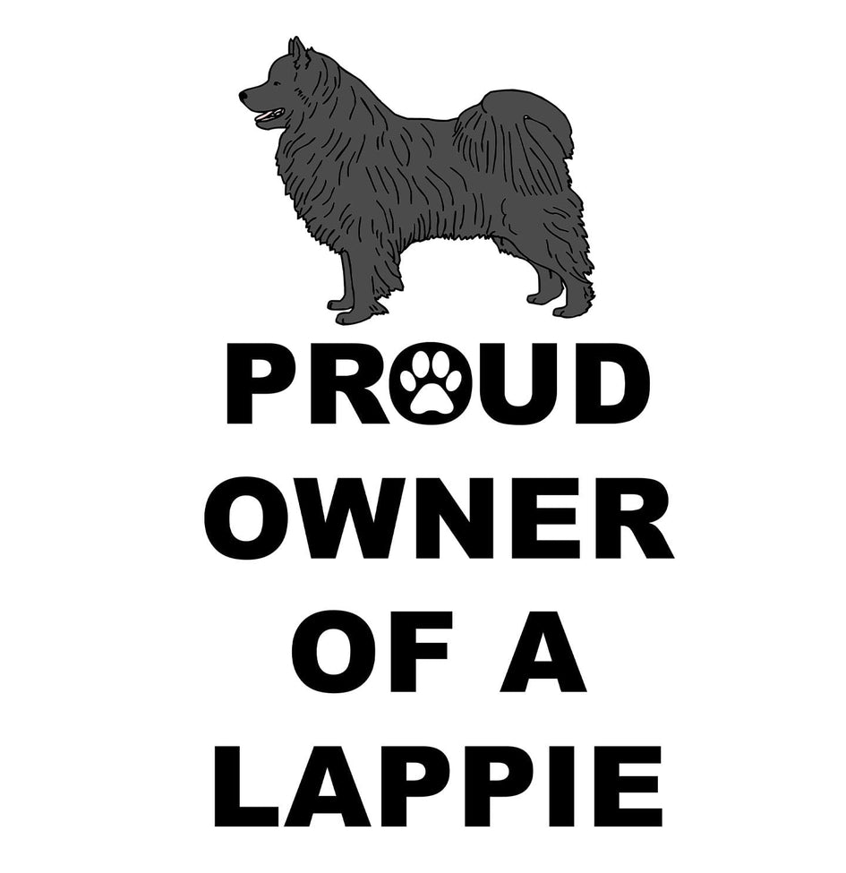 Swedish Lapphund Proud Owner - Adult Unisex Hoodie Sweatshirt