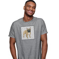 Fawn French Bulldog Love Text - Adult Unisex T-Shirt
