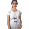 Dogue de Bordeaux Proud Owner - Women's V-Neck T-Shirt