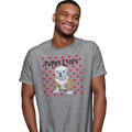 Bulldog Puppy Love - Adult Unisex T-Shirt