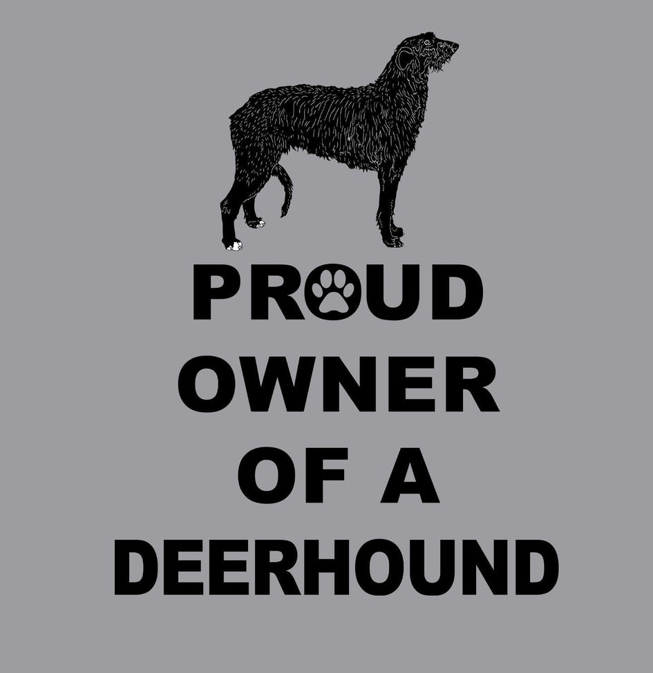 Scottish Deerhound Proud Owner - Adult Unisex Crewneck Sweatshirt