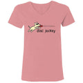 Disc Jockey - Ladies T-Shirt V-Neck