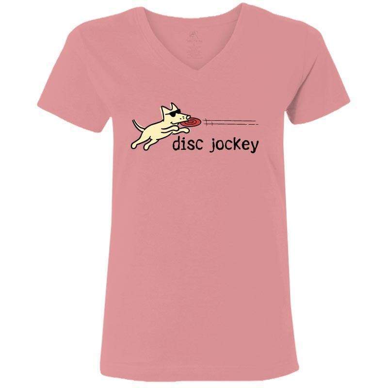 Disc Jockey - Ladies T-Shirt V-Neck