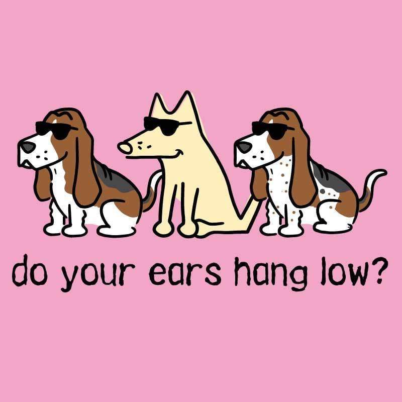 Do Your Ears Hang Low?  - Ladies T-Shirt V-Neck