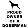 Doberman Pinscher Proud Owner - Women's V-Neck T-Shirt