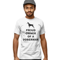 Doberman Pinscher Proud Owner - Adult Unisex T-Shirt