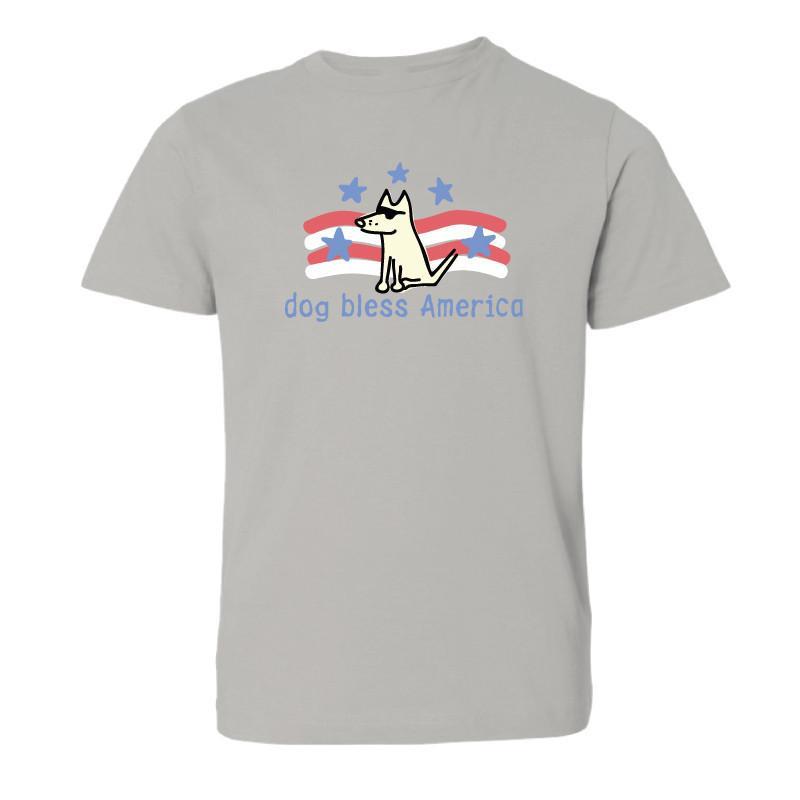 dog bless america youth t-shirt
