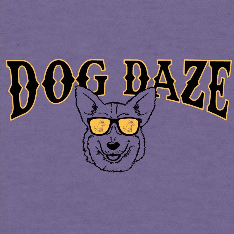 Dog Daze - Corgi - Lightweight Tee