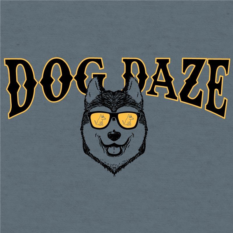 Dog Daze - Siberian Husky - Lightweight Tee