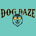 Dog Daze - Siberian Husky - Ladies T-Shirt V-Neck