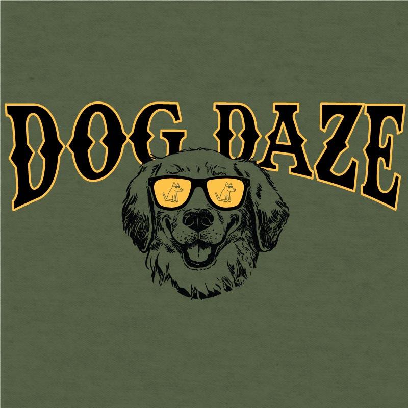 Dog Daze - Golden Retriever - Lightweight Tee